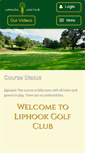 Mobile Screenshot of liphookgolfclub.com